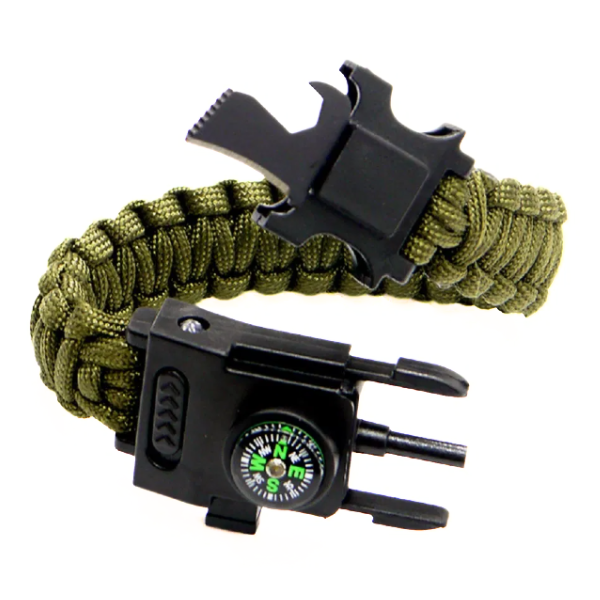 PULSERA TACTICA DE SUPERVIVENCIA